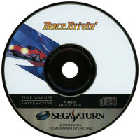 Race Drivin' JP Sega Saturn JP box art
